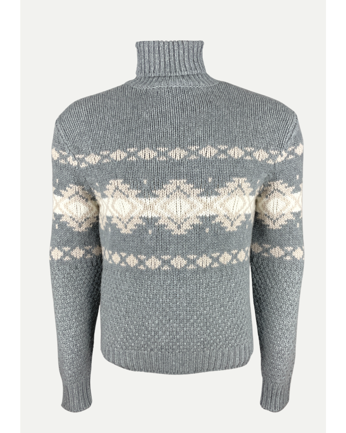 Fedeli - Turtleneck cashmere - Grey/taupe