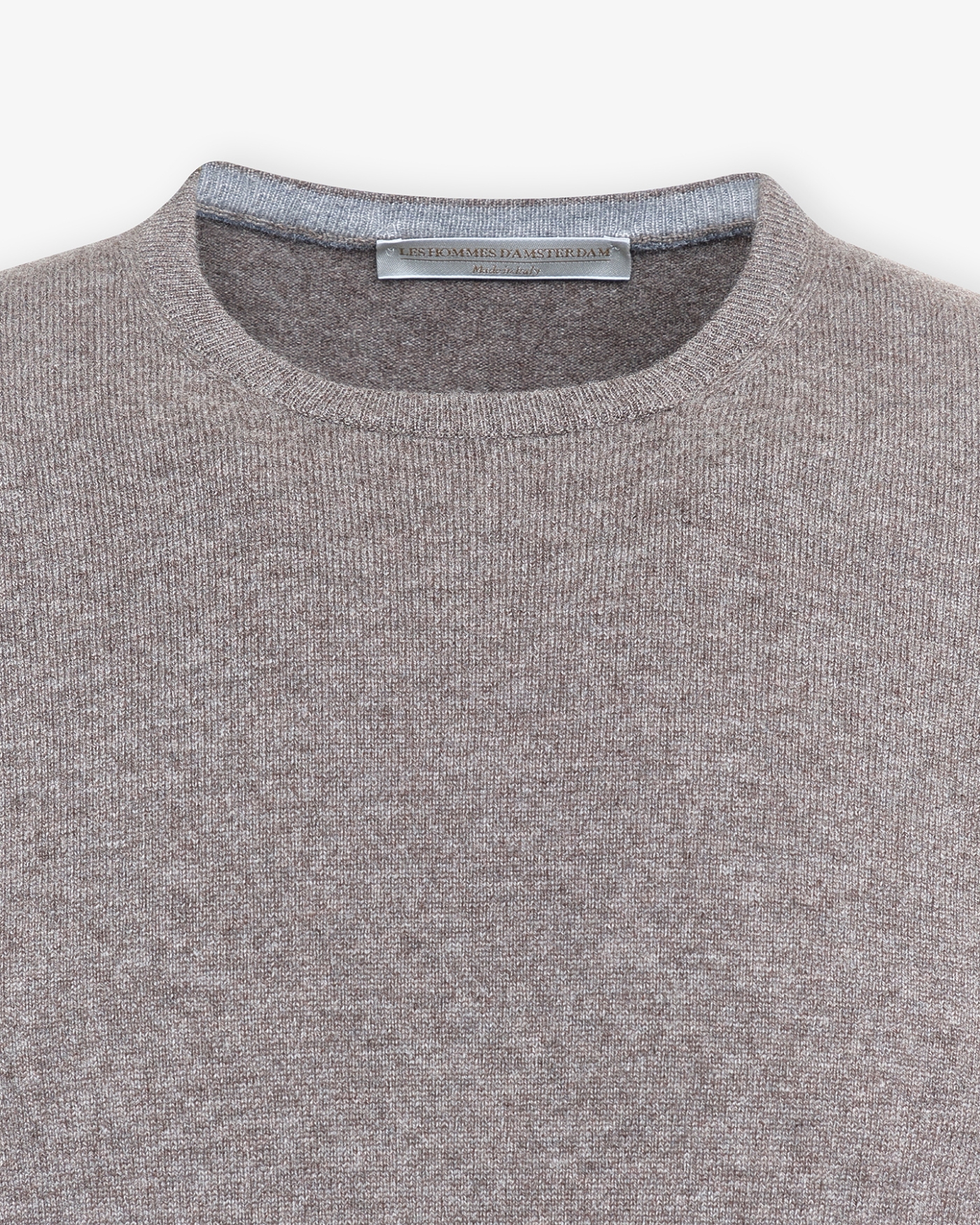 Round neck - Cashmere - Greige