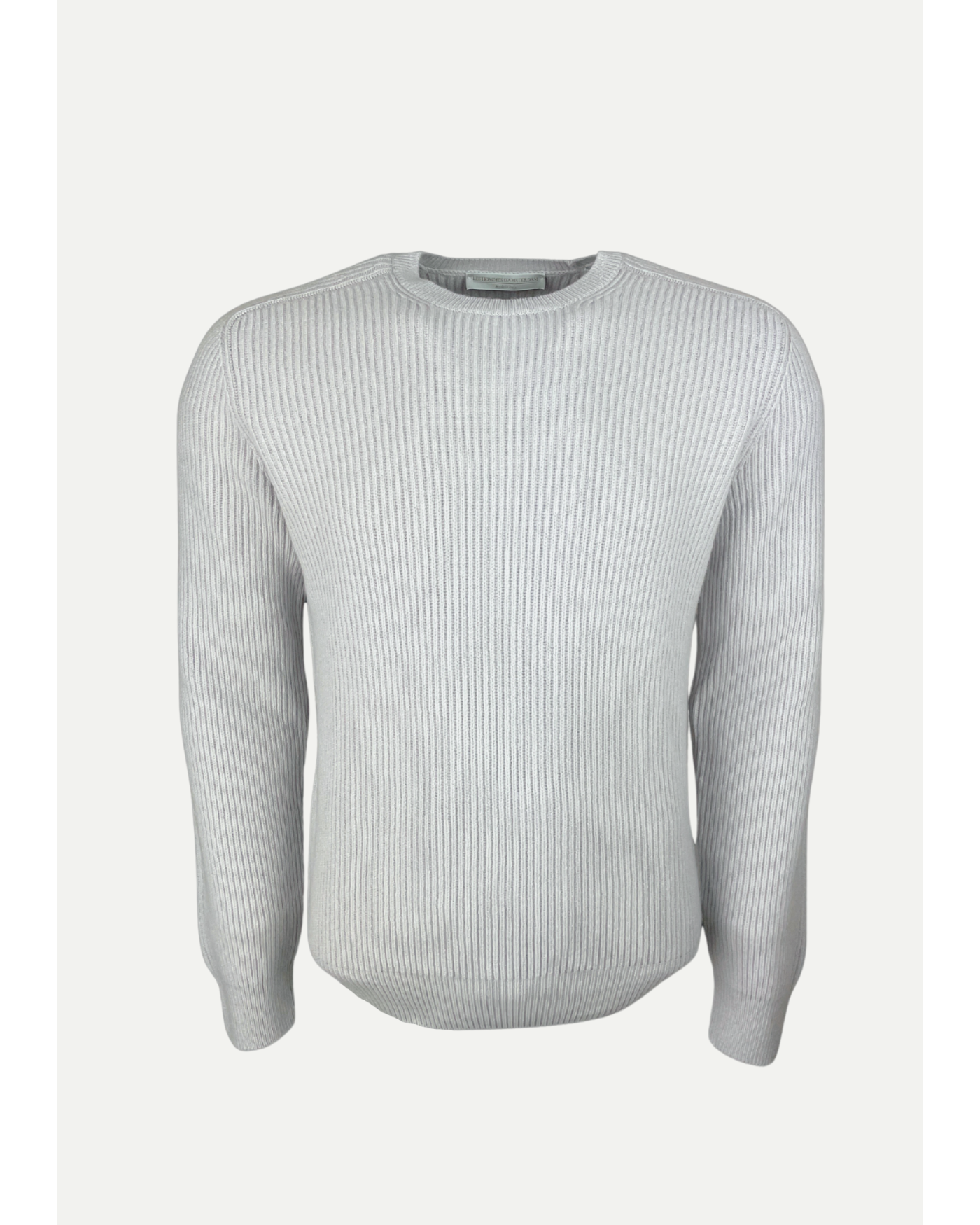 LHDA - Round neck - virgin wool and cashmere - Light grey