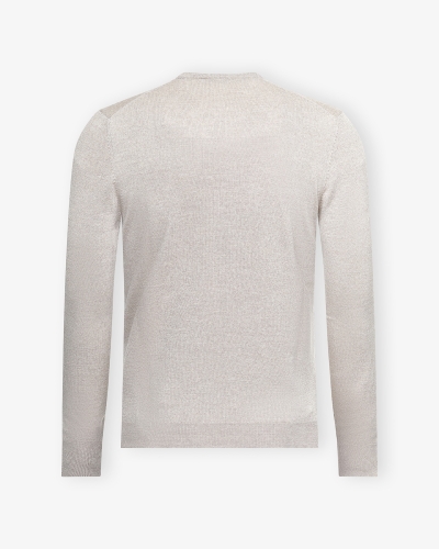 LHDA - V-neck - Virgin wool - Taupe