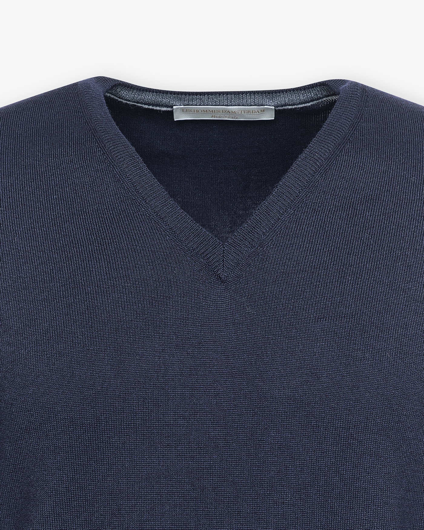 LHDA - V-neck - Virgin wool - Navy