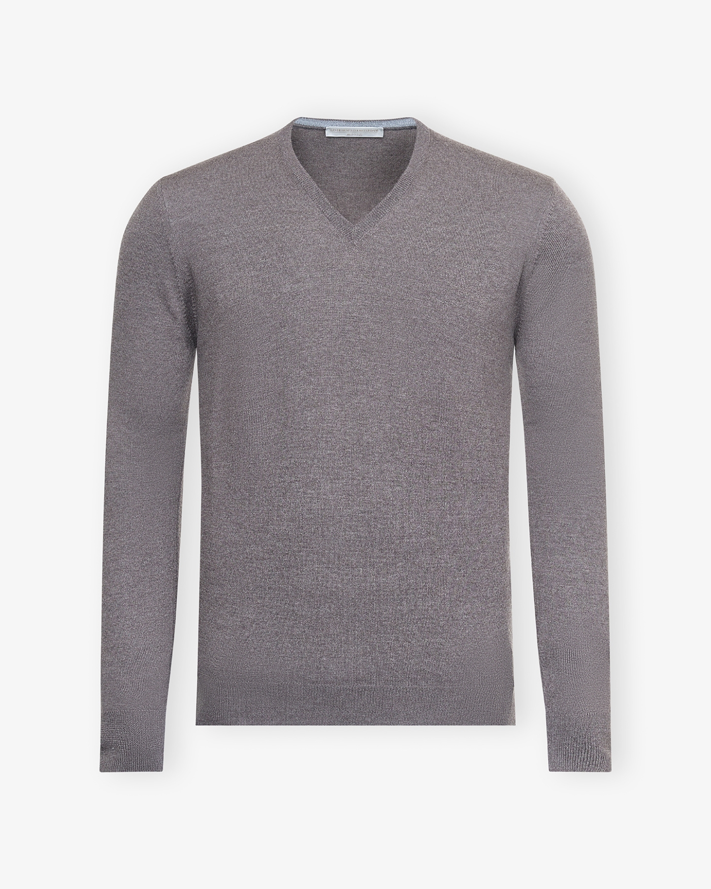LHDA - V-neck - Virgin wool - Greige