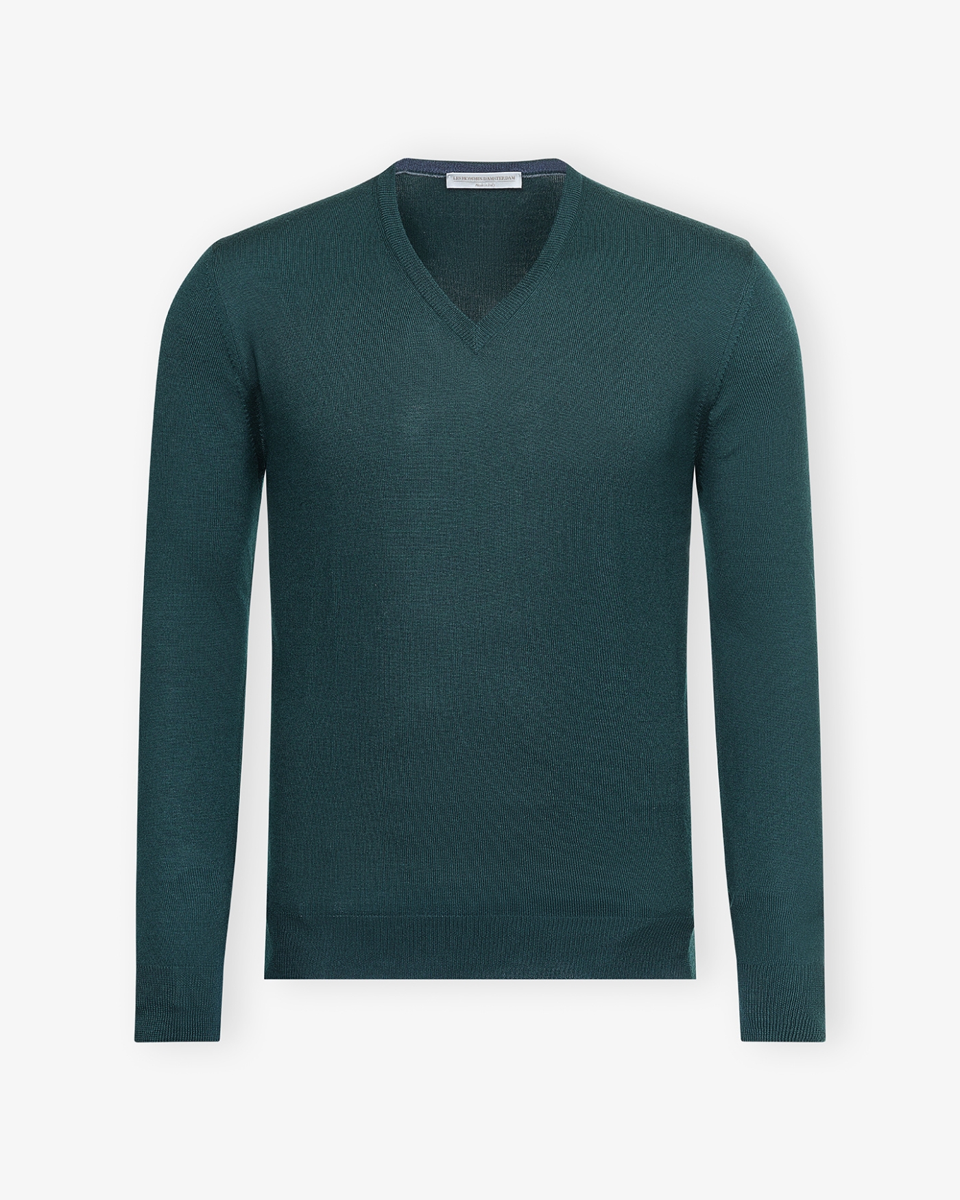 LHDA - V-neck - Virgin wool - Green