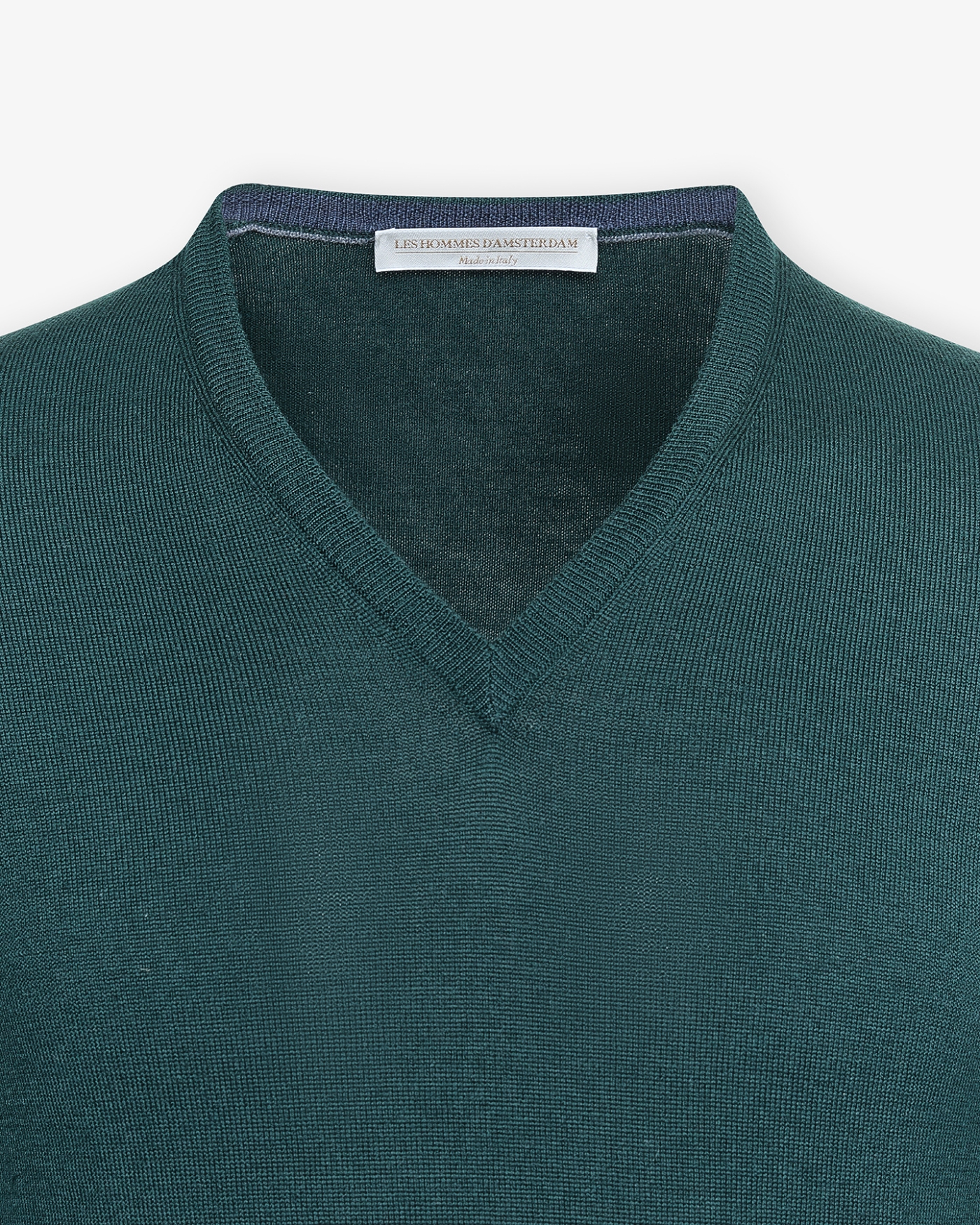 LHDA - V-neck - Virgin wool - Green