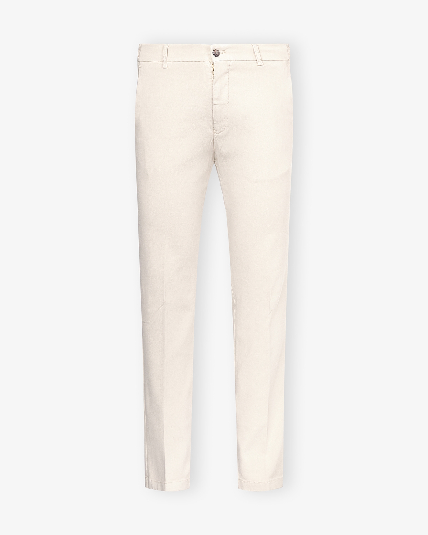 Berwich - Trousers cotton with stretch - Cream white