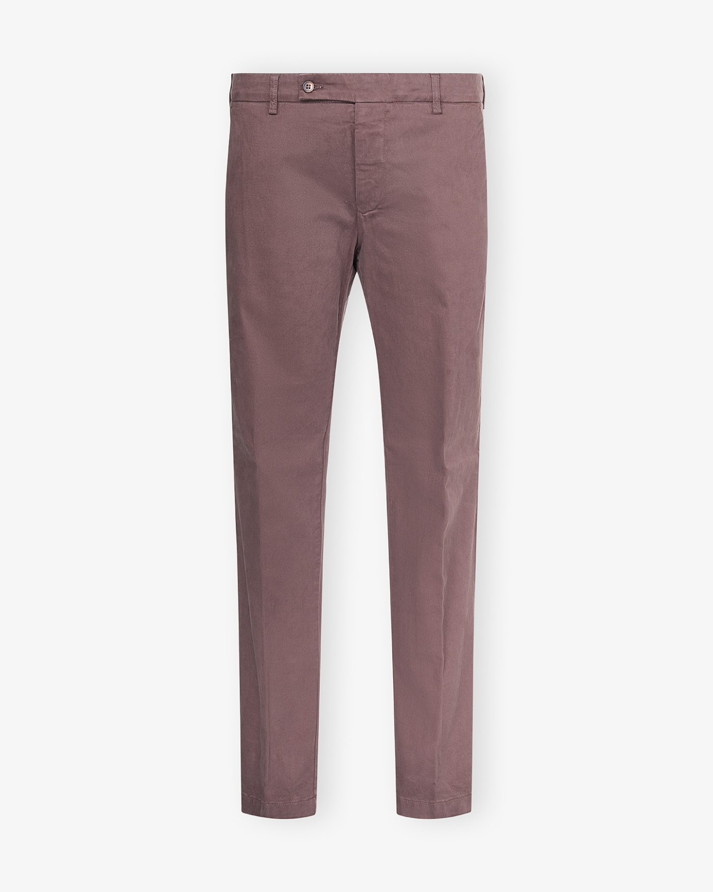 Berwich - Trousers cotton with stretch - Dark brown