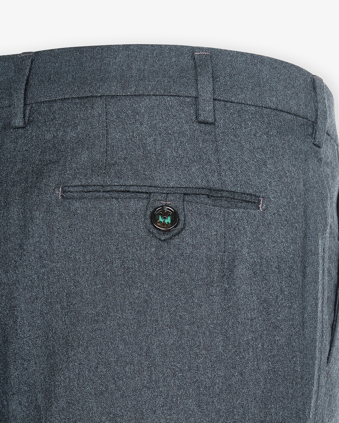 Berwich - Trousers flannel - Green