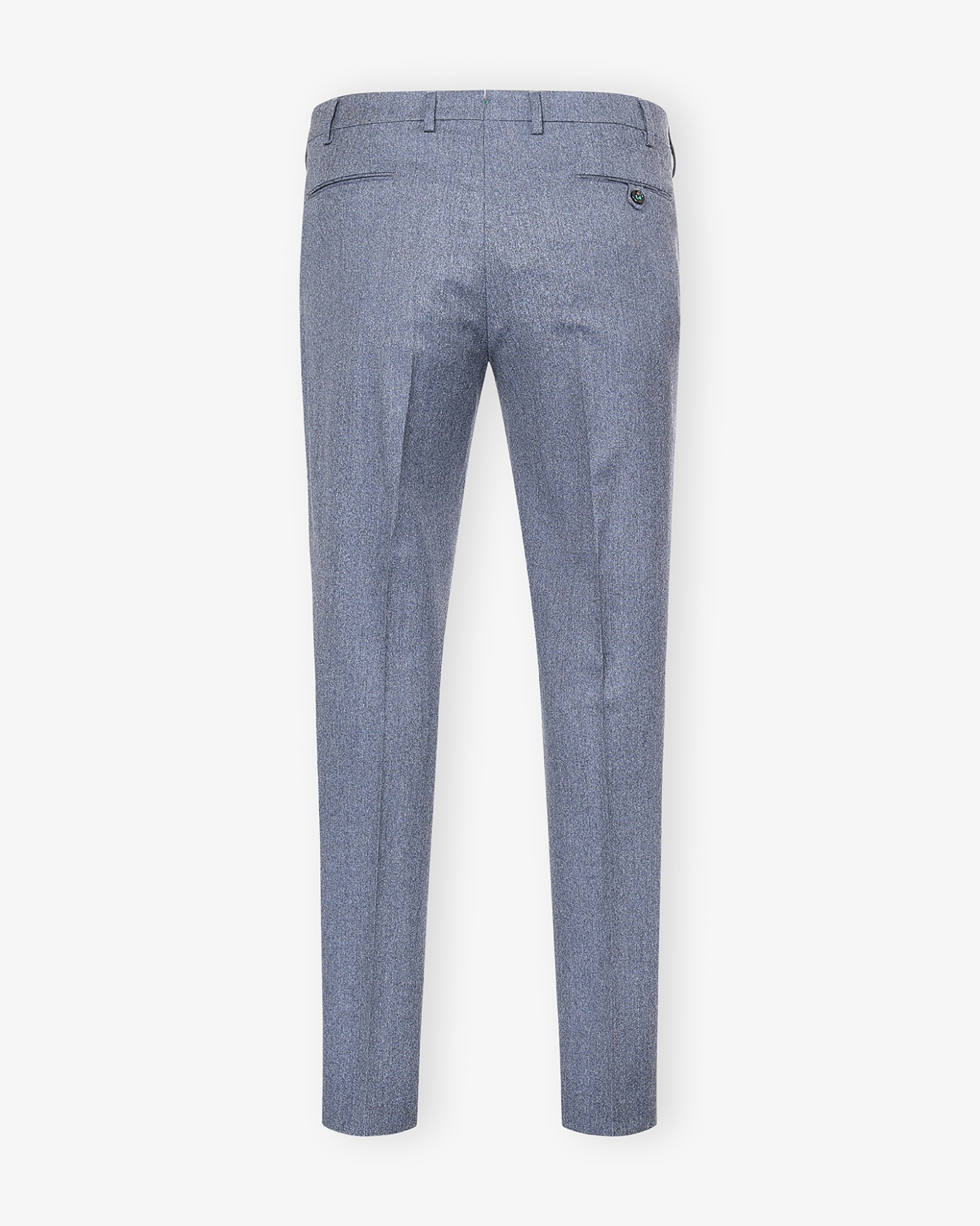 Berwich - Trousers flannel - Grey-Light blue