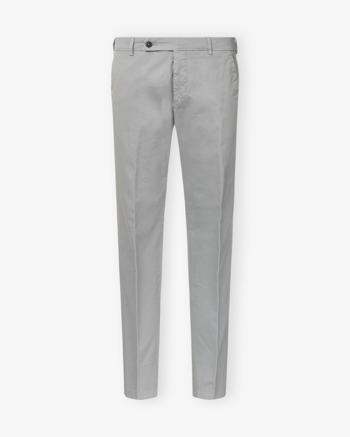 BERWICH Berwich - Trousers cotton with stretch - Grey
