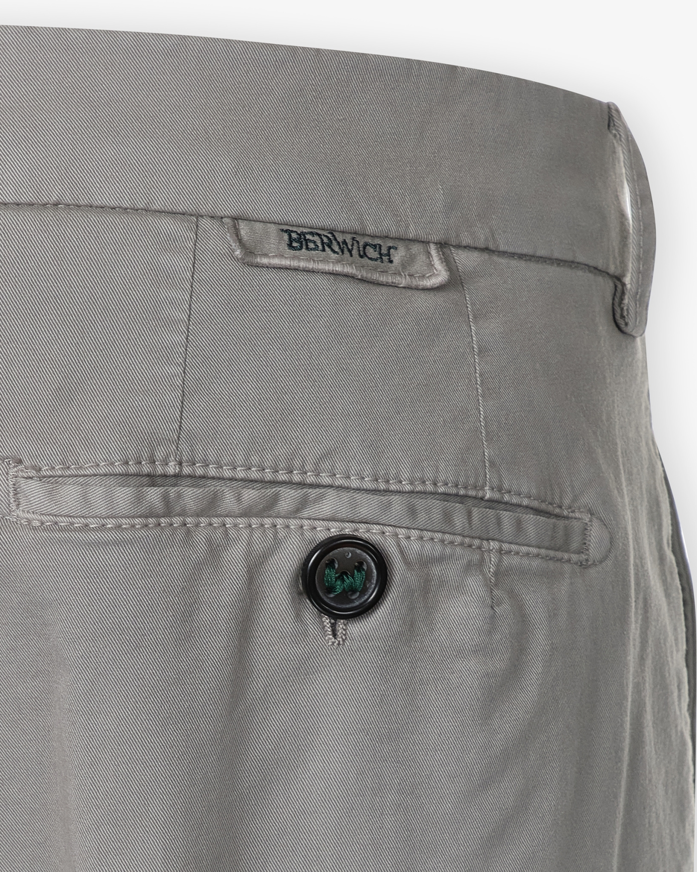 Berwich - Trousers cotton with stretch - Grey