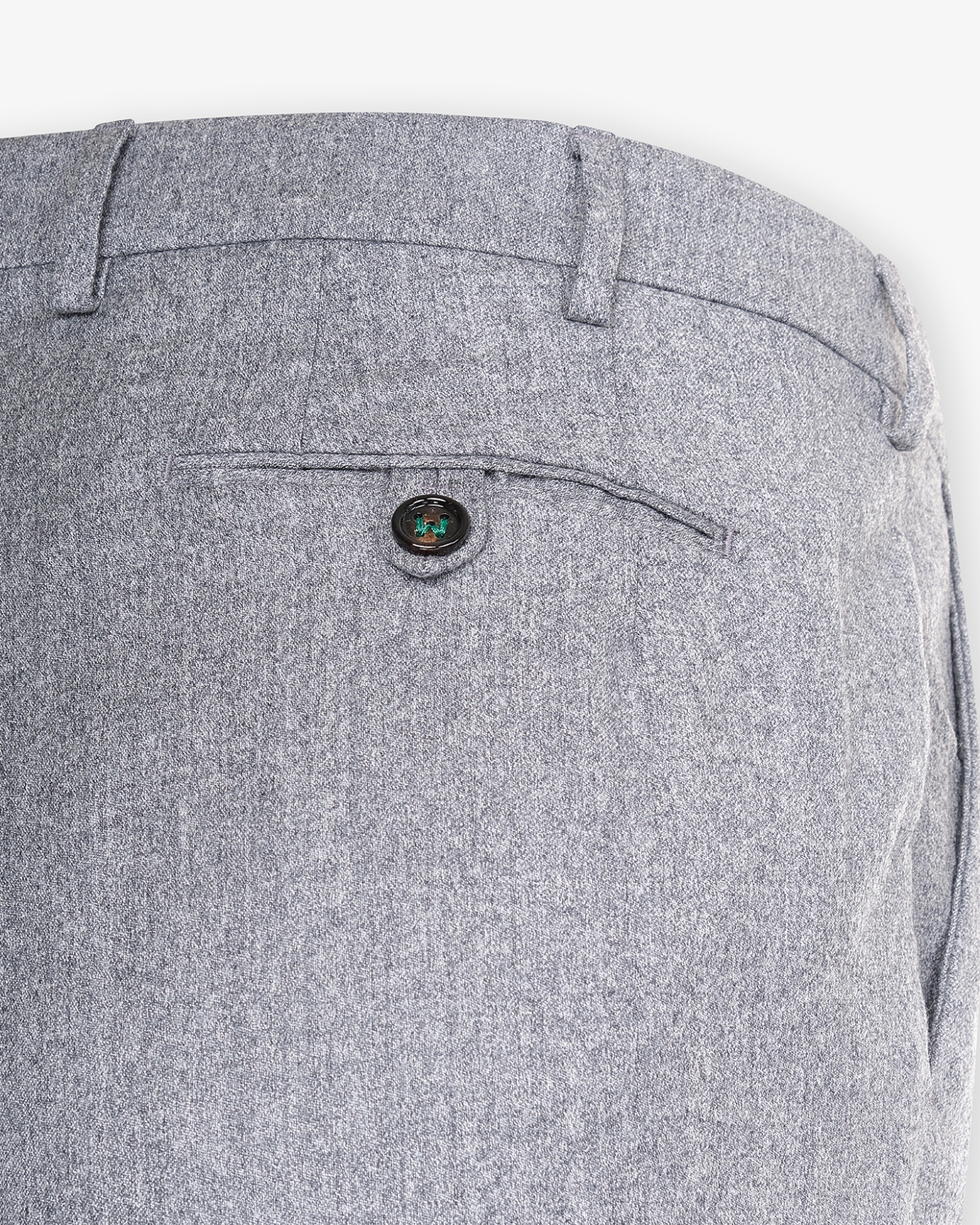 Berwich - Trousers flannel - Light grey