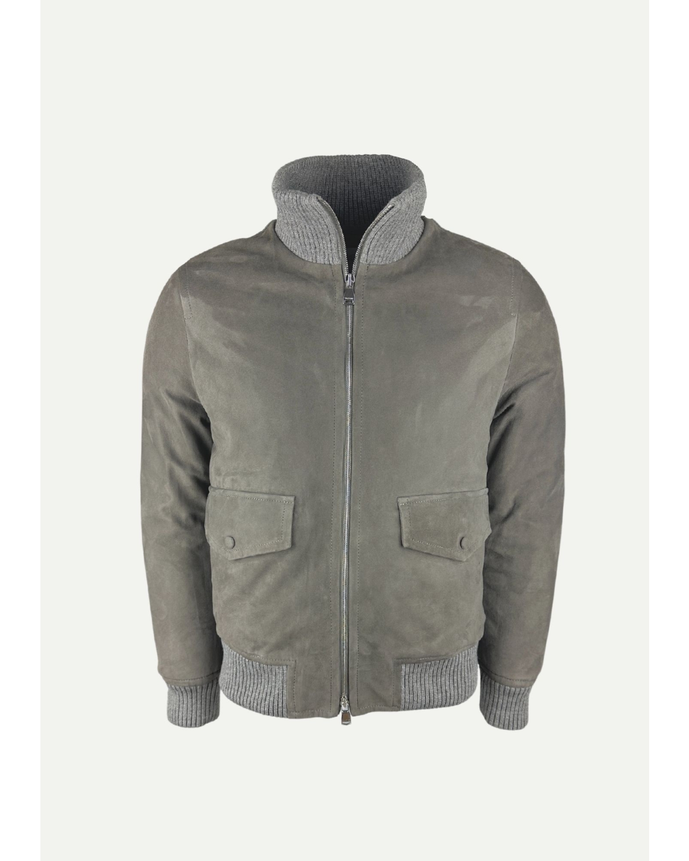 Valstar - Bomber jacket lambskin leather - Greige