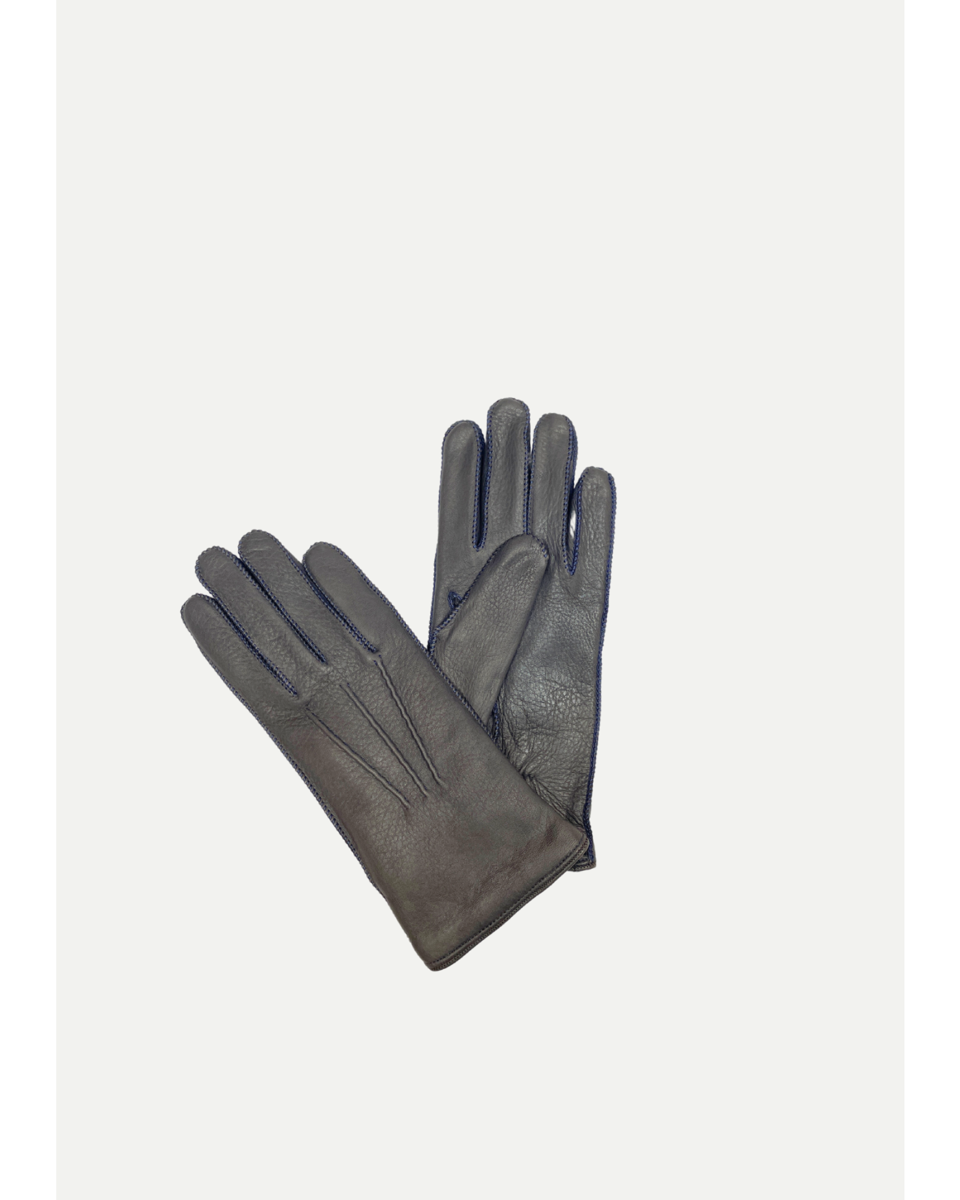 Doriani Cashmere - Gloves leather with cashmere - Brown