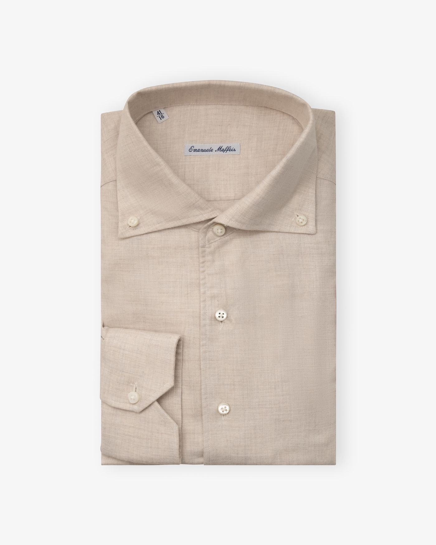 Emanuele Maffeis - Flannel shirt Annapurna - Sand