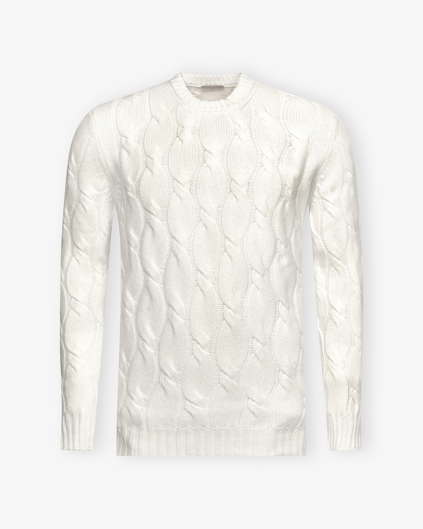 LHDA - Round neck - Wool cashmere - Offwhite