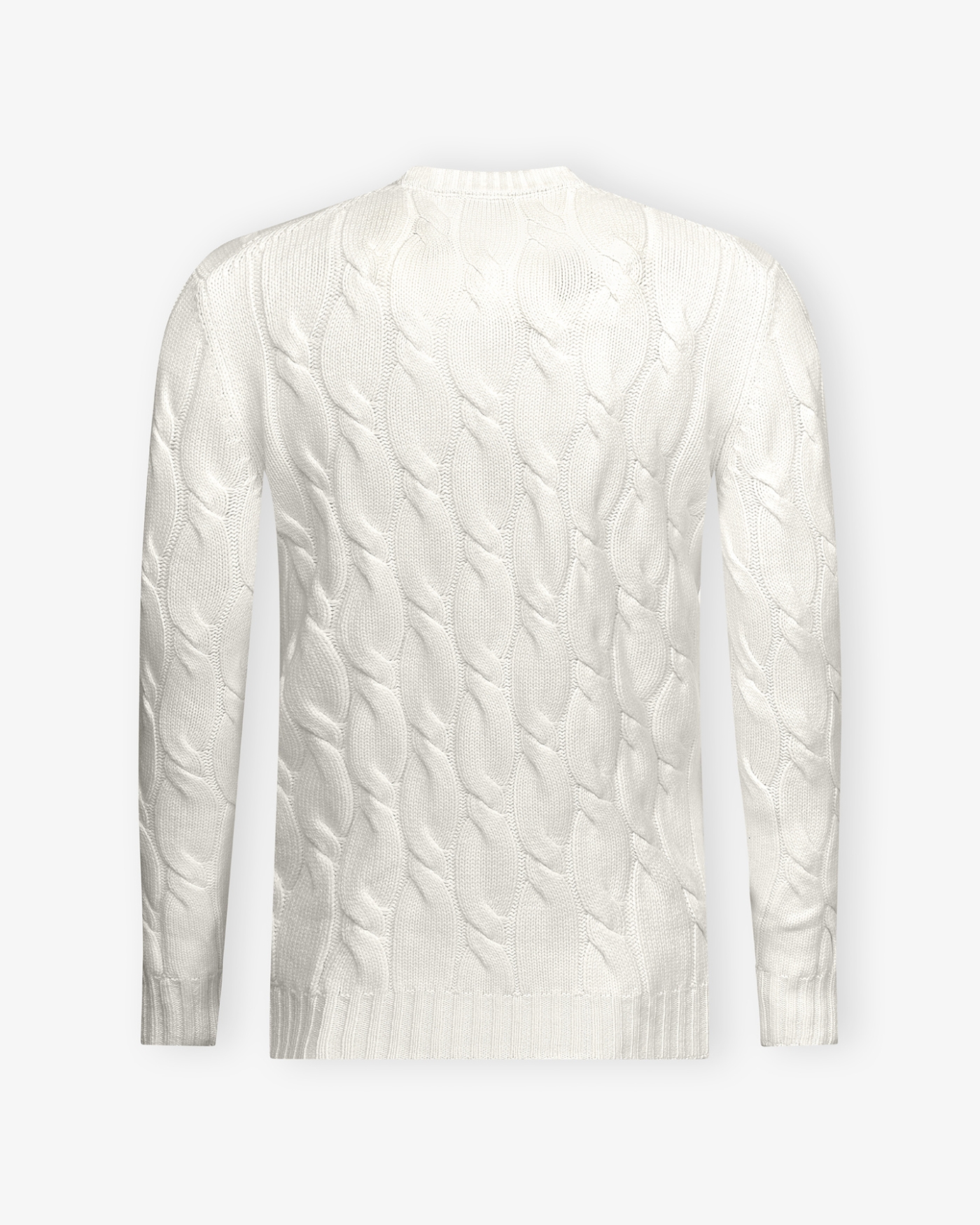 LHDA - Round neck - Wool cashmere - Offwhite