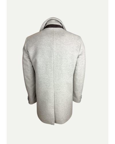 MooRER - Overcoat wool/cashmere - Stone