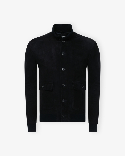 Valstar - Valstarino goat leather - Lined - Navy