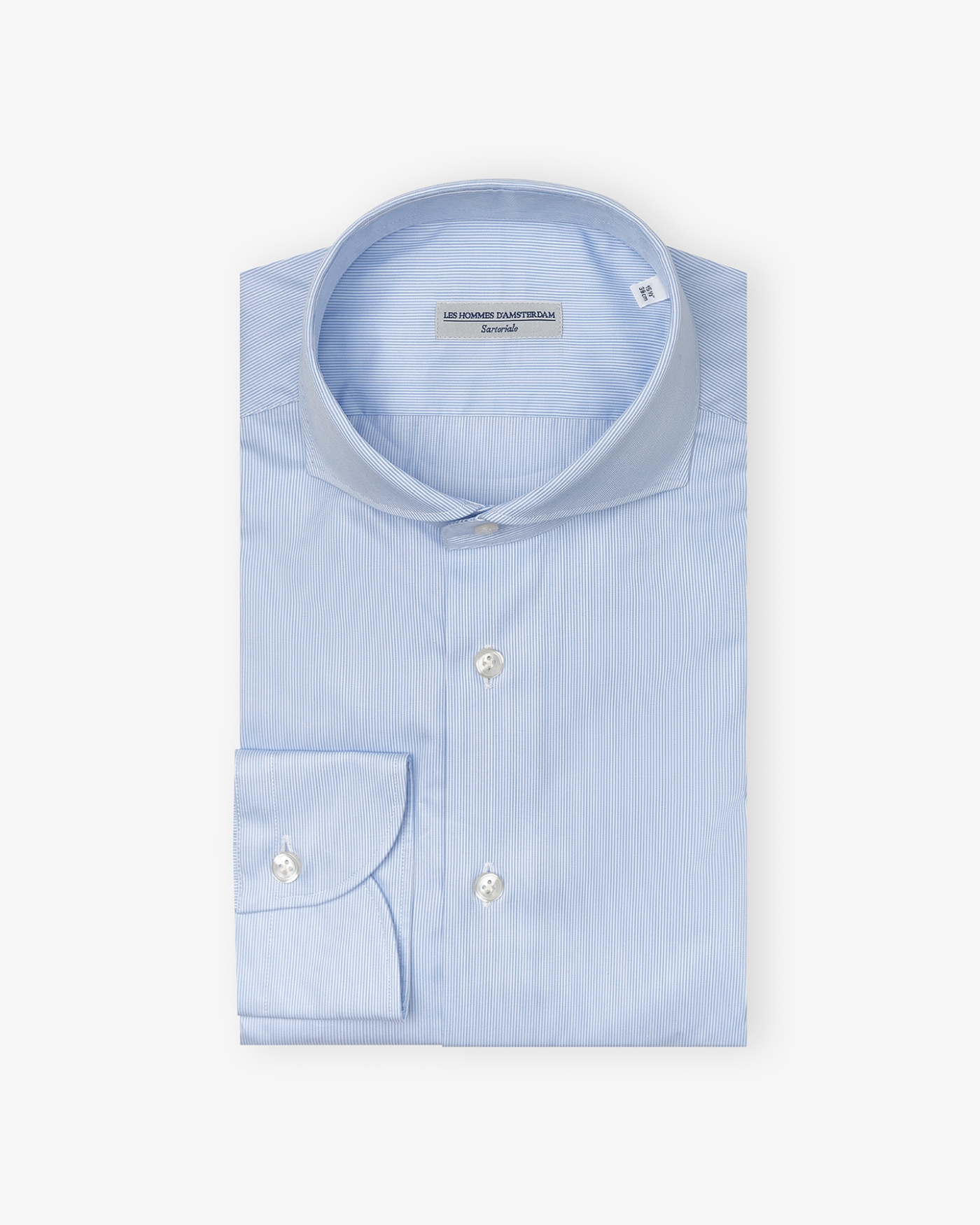 LHDA x Thomas Mason - Shirt modern fit - Thin stripes