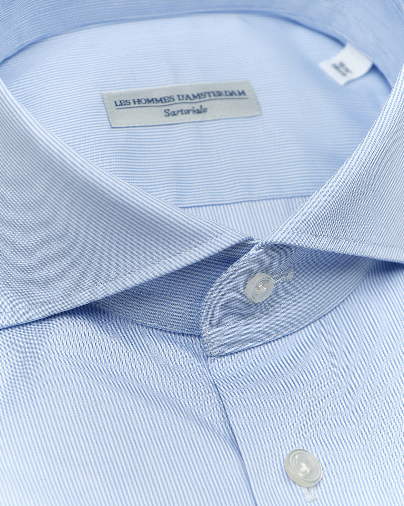 LHDA x Thomas Mason - Shirt modern fit - Thin stripes