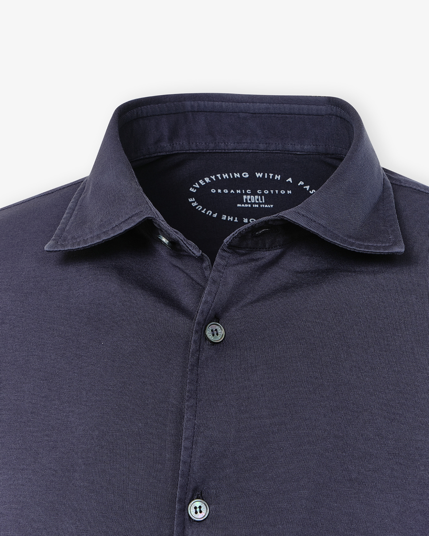 Fedeli - Jersey shirt Jason - Navy