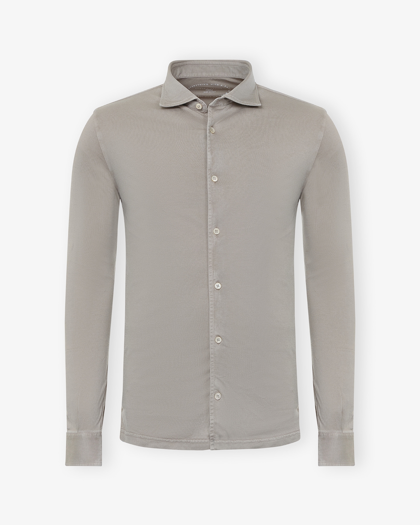 Fedeli - Jersey shirt Jason - Taupe
