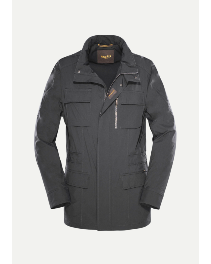 MOORER MooRER - Field stretch coat - Greige