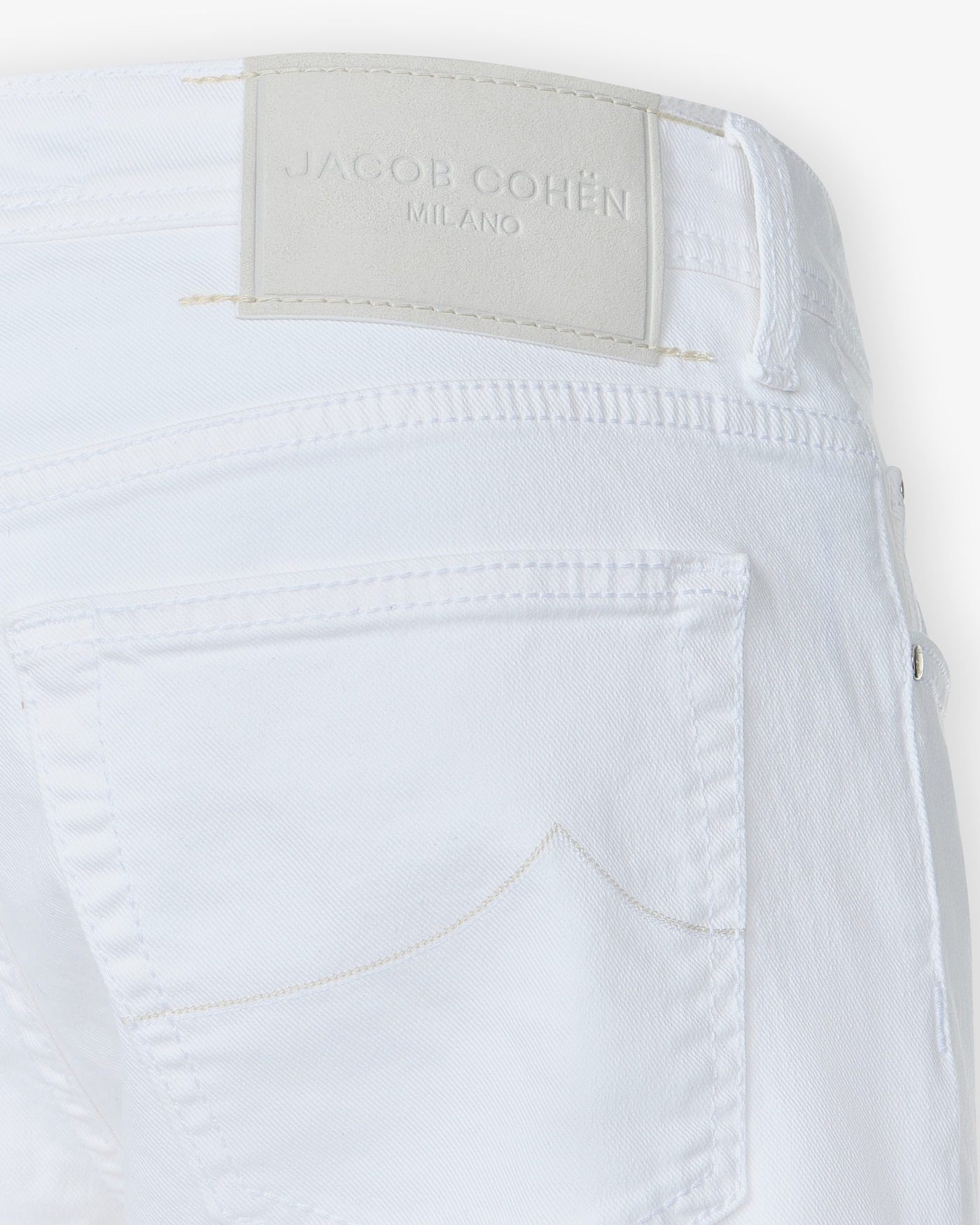 Jacob Cohën - Jeans bard slim fit - White