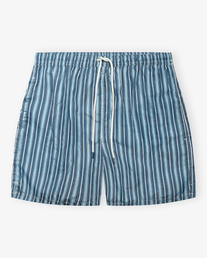 FEDELI Swimtrunk Madeira Airstop - Stripes navy