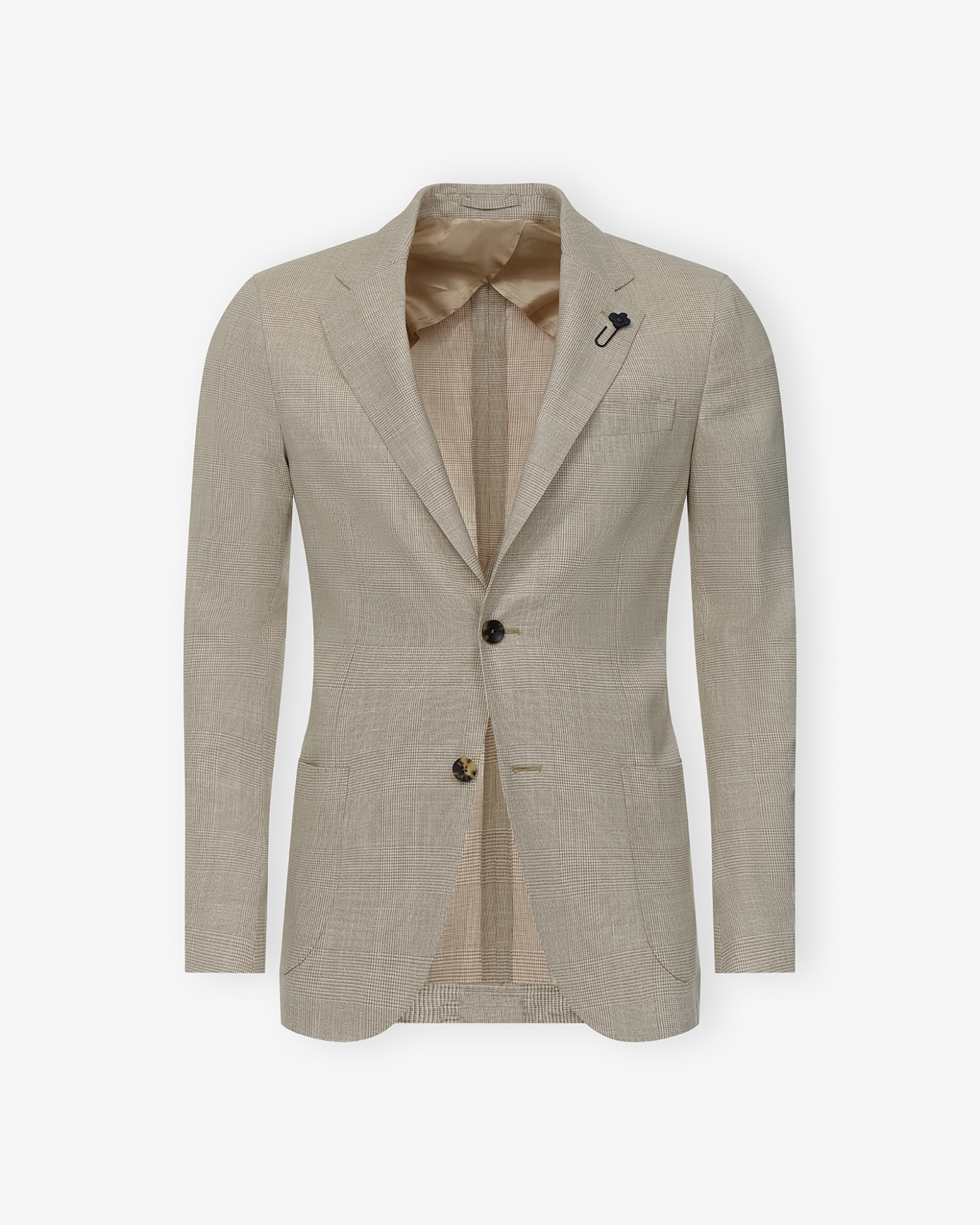 Lardini - Jacket wool silk linen - Taupe