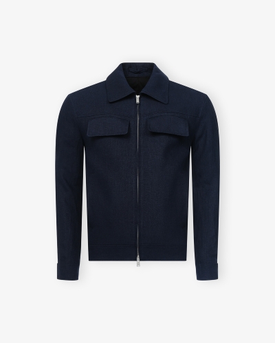 Lardini - Jacket linen - Navy