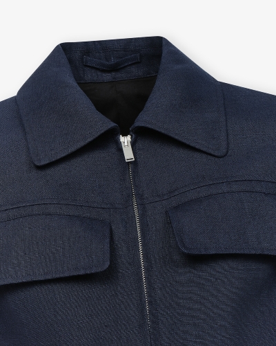 Lardini - Jacket linen - Navy