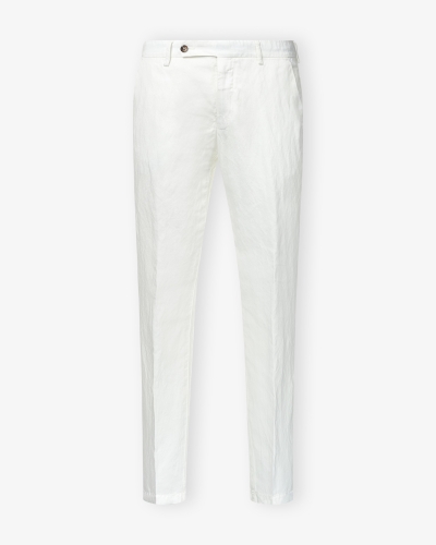 Berwich - Trouser linen - White