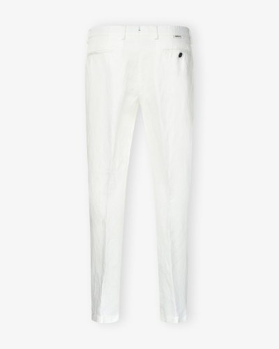 Berwich - Trouser linen - White