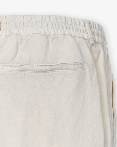 Berwich - Trouser drawstring linen - Sand