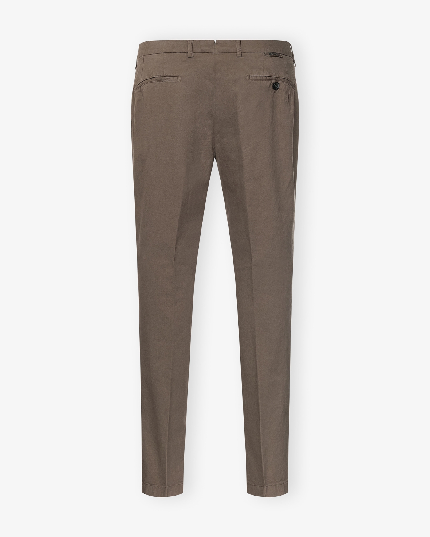 Berwich - Trousers summer cotton stretch - Brown