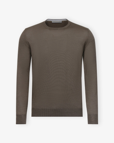 LHDA - Round neck - Cashmere silk - Greige