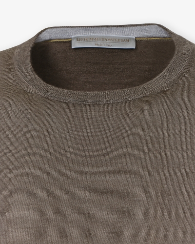 LHDA - Round neck - Cashmere silk - Greige
