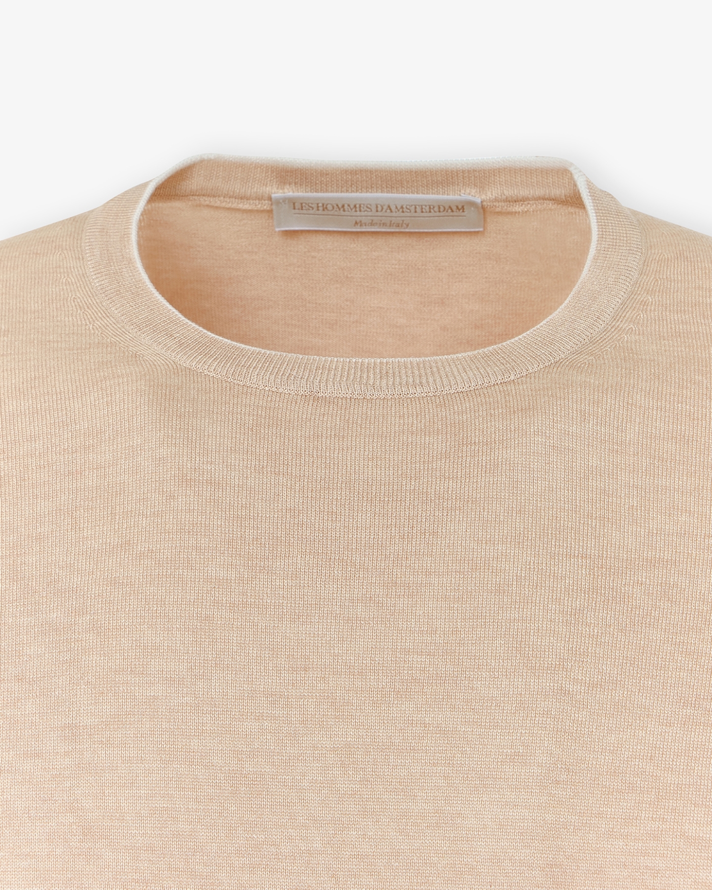 LHDA - Round neck - Silk cotton - Sand
