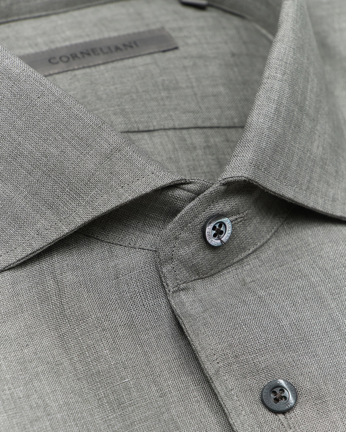 Corneliani - Shirt linen - Grey