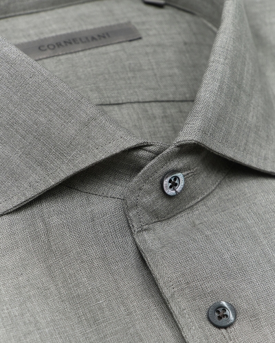 Corneliani - Shirt linen - Grey