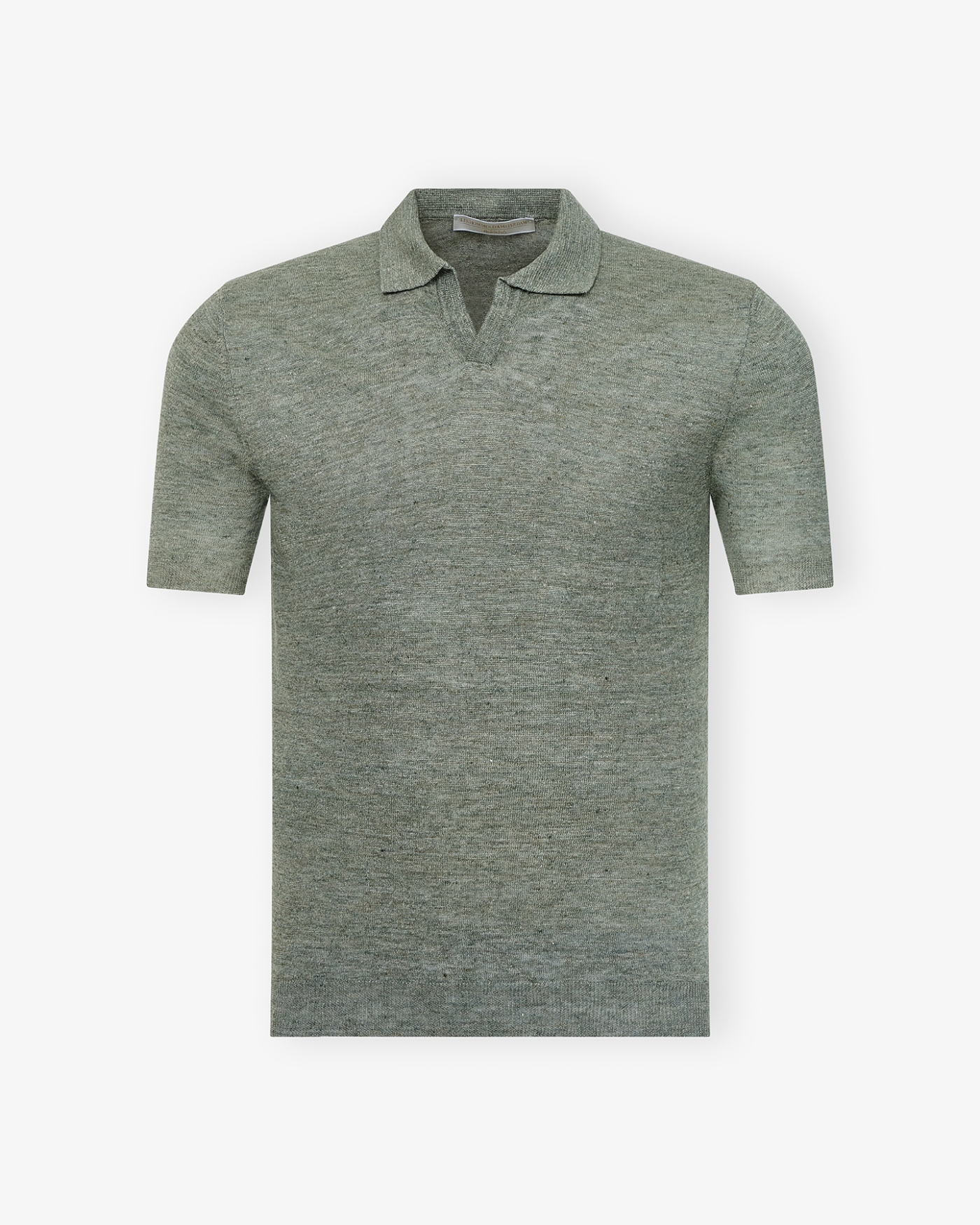 LHDA - Polo short sleeve linen - Green