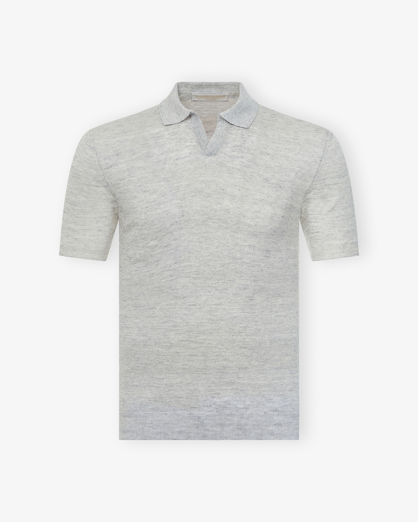LHDA - Polo short sleeve linen - Light grey