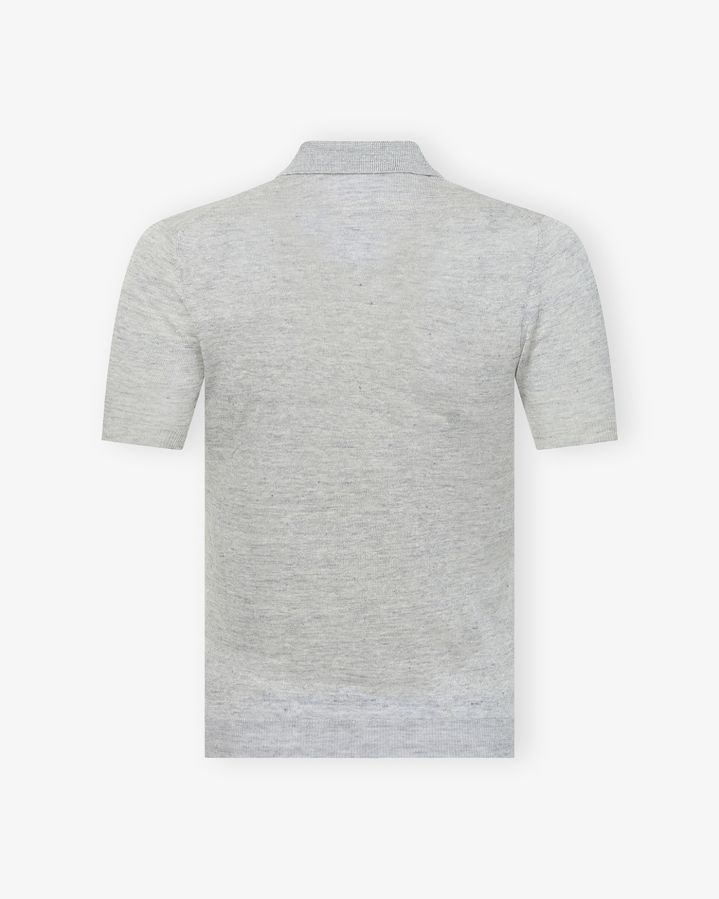 LHDA - Polo short sleeve linen - Light grey