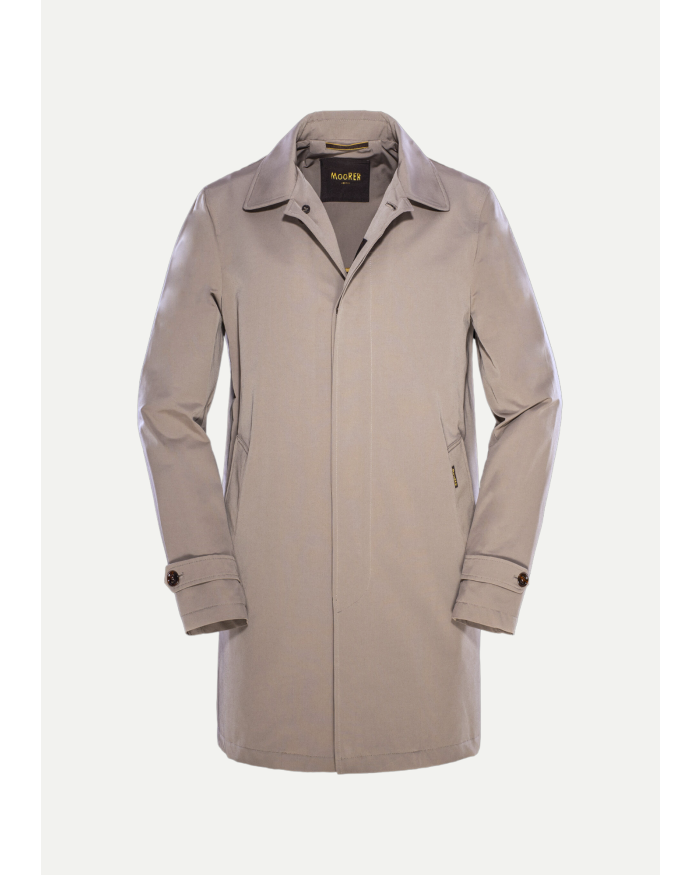 MOORER MooRER - Summer overcoat - Greige