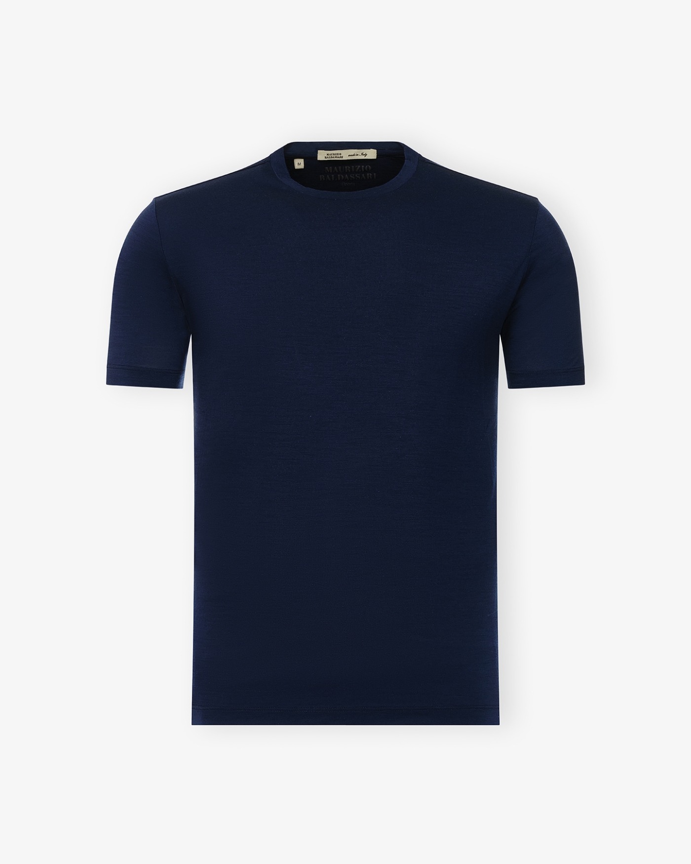 Maurizio Baldassari - T-shirt tech merino wool - Navy