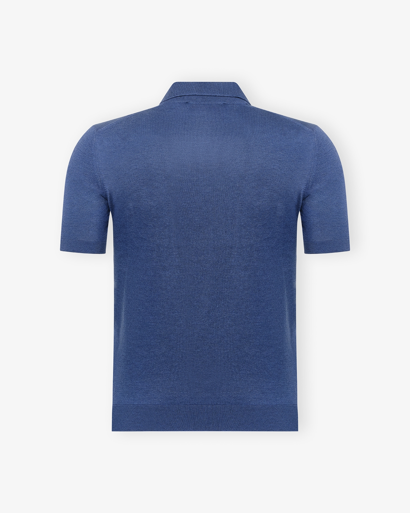 LHDA - Polo short sleeve silk - Blue
