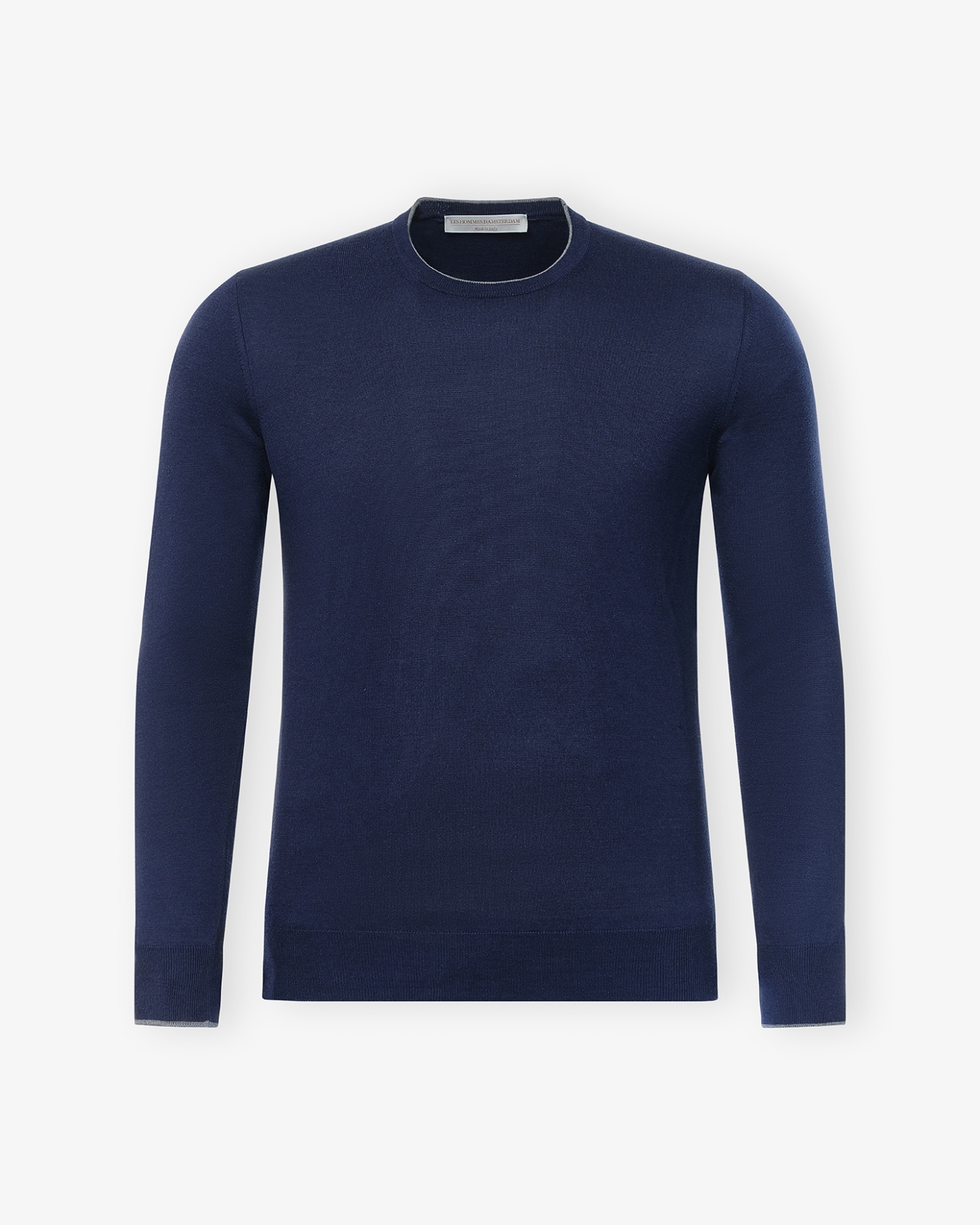 LHDA - Round neck silk cotton - Navy