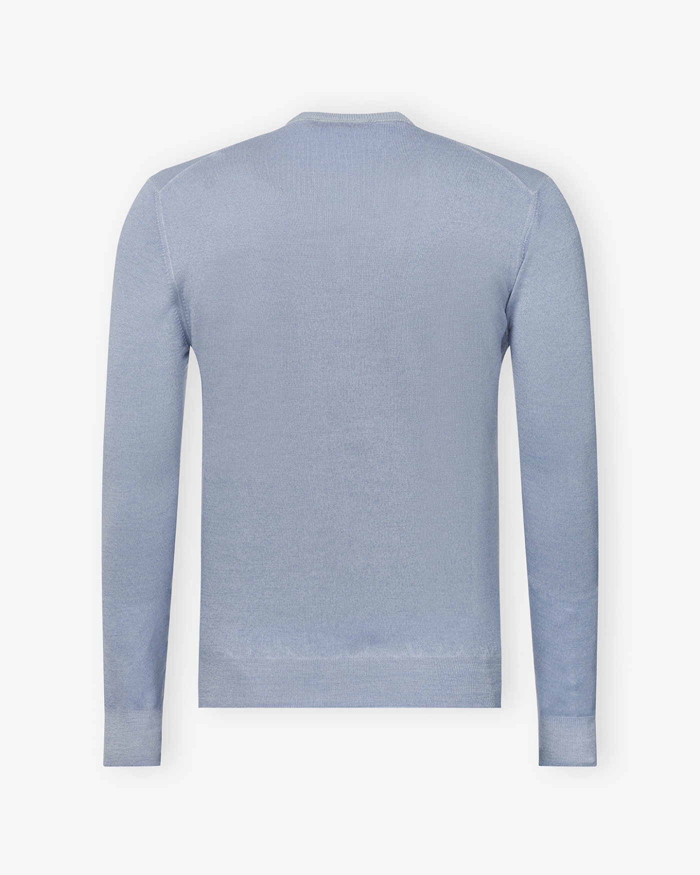 LHDA - V- neck virgin summer wool - Washed light blue