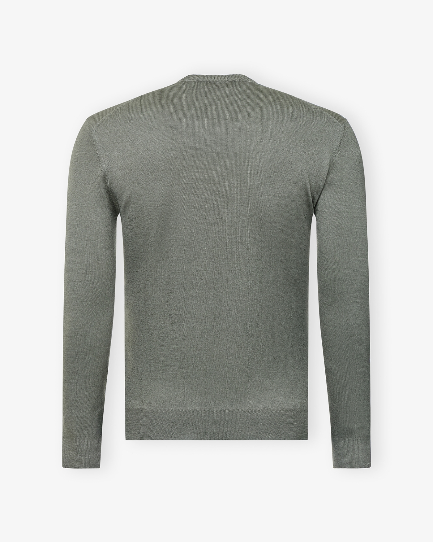 LHDA - V- neck virgin summer wool - Washed light green